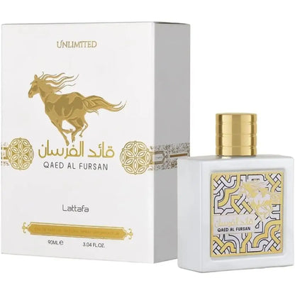 Lataffa Qaed Al Fursan Unlimited 90 ml Eau de Parfum de Lattafa White Edition Parfum Oriental men and women